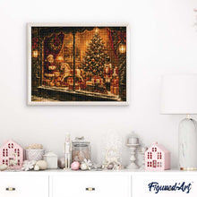 Laden Sie das Bild in den Galerie-Viewer, Diamond Painting - Weihnachtliches Schaufenster