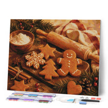 Laden Sie das Bild in den Galerie-Viewer, Diamond Painting - Lebkuchen und Zimt