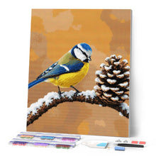 Laden Sie das Bild in den Galerie-Viewer, Diamond Painting - Blaumeise