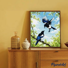 Laden Sie das Bild in den Galerie-Viewer, Diamond Painting - Frühlingselstern