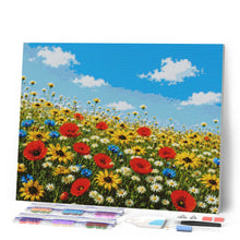 Laden Sie das Bild in den Galerie-Viewer, Diamond Painting - Wildblumenwiese