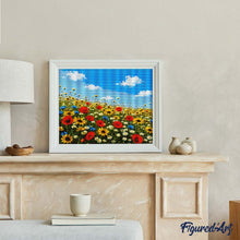 Laden Sie das Bild in den Galerie-Viewer, Diamond Painting - Wildblumenwiese
