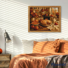 Laden Sie das Bild in den Galerie-Viewer, Diamond Painting - Herbstküche mit Hausgemachten Kuchen