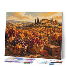 Laden Sie das Bild in den Galerie-Viewer, Diamond Painting - Herbstliche Weinlese