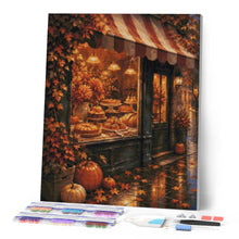 Laden Sie das Bild in den Galerie-Viewer, Diamond Painting - Konditoreifenster im Herbst