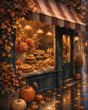 Laden Sie das Bild in den Galerie-Viewer, Diamond Painting - Konditoreifenster im Herbst