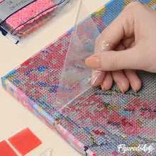 Laden Sie das Bild in den Galerie-Viewer, Diamond Painting – Bison Farbenfroh Abstrakt – 40 x 50 cm auf Keilrahmen gespannt