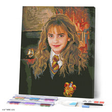 Laden Sie das Bild in den Galerie-Viewer, Diamond Painting - Porträt von Hermine Granger – 40 x 50 cm auf Keilrahmen gespannt