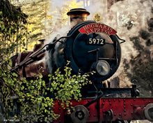 Laden Sie das Bild in den Galerie-Viewer, Diamond Painting - Harry Potter - Hogwarts Express