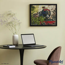 Laden Sie das Bild in den Galerie-Viewer, Diamond Painting - Hogwarts Express - Harry Potter – 40 x 50 cm auf Keilrahmen gespannt
