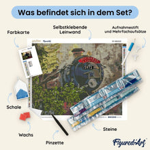 Laden Sie das Bild in den Galerie-Viewer, Diamond Painting - Harry Potter - Hogwarts Express