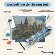 Laden Sie das Bild in den Galerie-Viewer, Diamond Painting - Harry Potter - Hogwarts