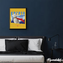 Laden Sie das Bild in den Galerie-Viewer, Diamond Painting - Krypto mit Skyline - Superman – 40 x 50 cm auf Keilrahmen gespannt