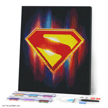 Laden Sie das Bild in den Galerie-Viewer, Diamond Painting - Superman - Superman-Schild