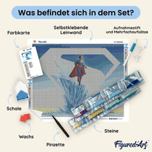 Laden Sie das Bild in den Galerie-Viewer, Diamond Painting - Superman - Festung der Einsamkeit