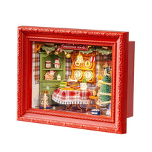 Laden Sie das Bild in den Galerie-Viewer, 3D Puzzle - Heiligabend-Party