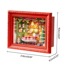 Laden Sie das Bild in den Galerie-Viewer, 3D Puzzle - Heiligabend-Party