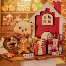 Laden Sie das Bild in den Galerie-Viewer, 3D Puzzle - Weihnachtsmanns Spielzeugladen
