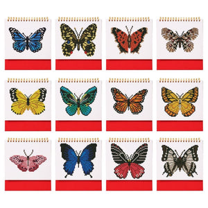 Diamond Painting Kalender 2026 – Schmetterlinge