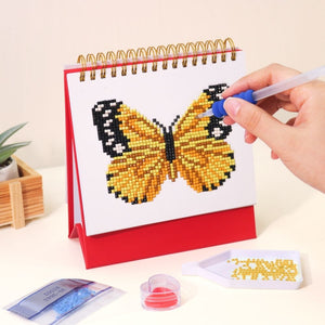 Diamond Painting Kalender 2026 – Schmetterlinge