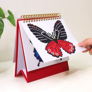 Diamond Painting Kalender 2026 – Schmetterlinge