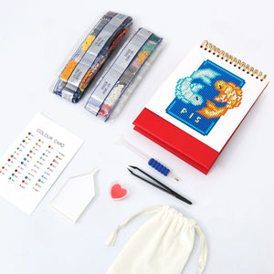 Diamond Painting Kalender 2026 – Sternzeichen