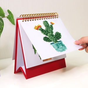 Diamond Painting Kalender 2026 – Zimmerpflanzen im Topf