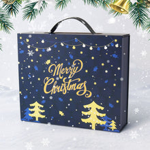 Laden Sie das Bild in den Galerie-Viewer, Diamond Painting Adventskalender 2025 - 24 Türchen für einen Glanz-Countdown (Blau)