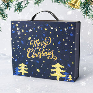 Diamond Painting Adventskalender 2025 - 24 Türchen für einen Glanz-Countdown (Blau)