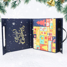 Laden Sie das Bild in den Galerie-Viewer, Diamond Painting Adventskalender 2025 - 24 Türchen für einen Glanz-Countdown (Blau)