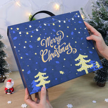 Laden Sie das Bild in den Galerie-Viewer, Diamond Painting Adventskalender 2025 - 24 Türchen für einen Glanz-Countdown (Blau)