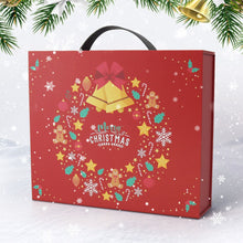 Laden Sie das Bild in den Galerie-Viewer, Diamond Painting Adventskalender 2025 - 24 Türchen für einen Glanz-Countdown (Rot)