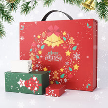 Laden Sie das Bild in den Galerie-Viewer, Diamond Painting Adventskalender 2025 - 24 Türchen für einen Glanz-Countdown (Rot)