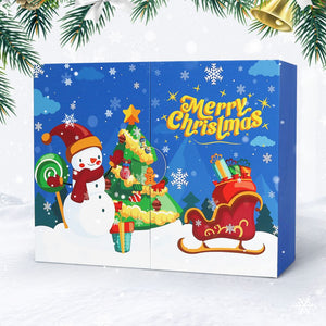 Diamond Painting Adventskalender 2025 - 12 Tage voller Schimmer (Blau)