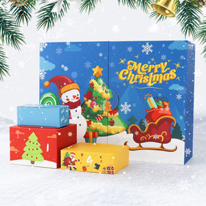 Diamond Painting Adventskalender 2025 - 12 Tage voller Schimmer (Blau)