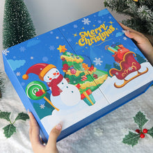 Laden Sie das Bild in den Galerie-Viewer, Diamond Painting Adventskalender 2025 - 12 Tage voller Schimmer (Blau)
