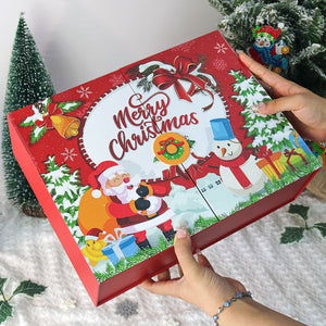 Diamond Painting Adventskalender 2025 - 12 Tage voller Schimmer (Rot)