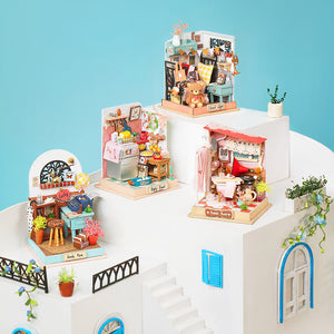 Miniaturhaus - Lese- und Schreibecke