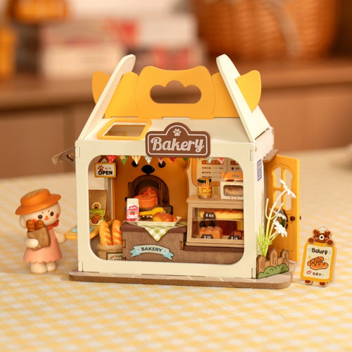 Miniaturhaus - Teddys Bäckerei