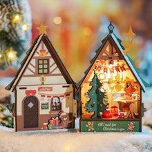 Laden Sie das Bild in den Galerie-Viewer, Miniaturhaus - Funkelndes Weihnachtsheim