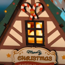 Laden Sie das Bild in den Galerie-Viewer, Miniaturhaus - Funkelndes Weihnachtsheim