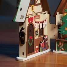 Laden Sie das Bild in den Galerie-Viewer, Miniaturhaus - Funkelndes Weihnachtsheim