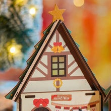 Laden Sie das Bild in den Galerie-Viewer, Miniaturhaus - Funkelndes Weihnachtsheim