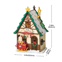 Laden Sie das Bild in den Galerie-Viewer, Miniaturhaus - Funkelndes Weihnachtsheim