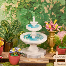Laden Sie das Bild in den Galerie-Viewer, Miniaturhaus - Green Brunnen-Garten