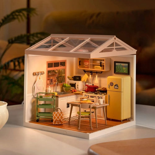 Miniaturhaus - Küche der Glücklichen Mahlzeiten
