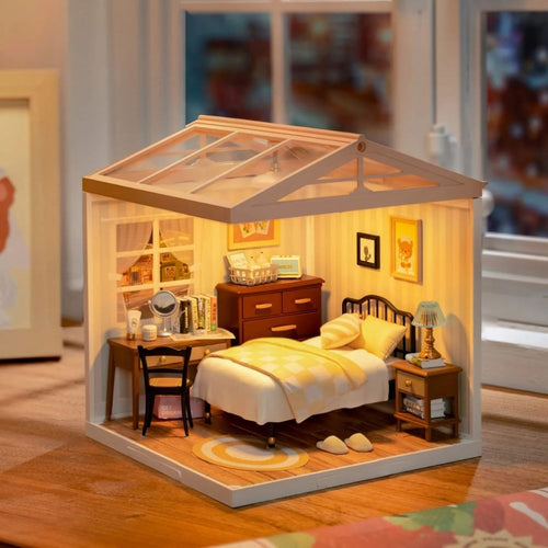 Miniaturhaus - Schlafzimmer der Träume
