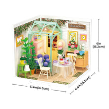 Laden Sie das Bild in den Galerie-Viewer, Miniaturhaus - Blühender Tee Garten