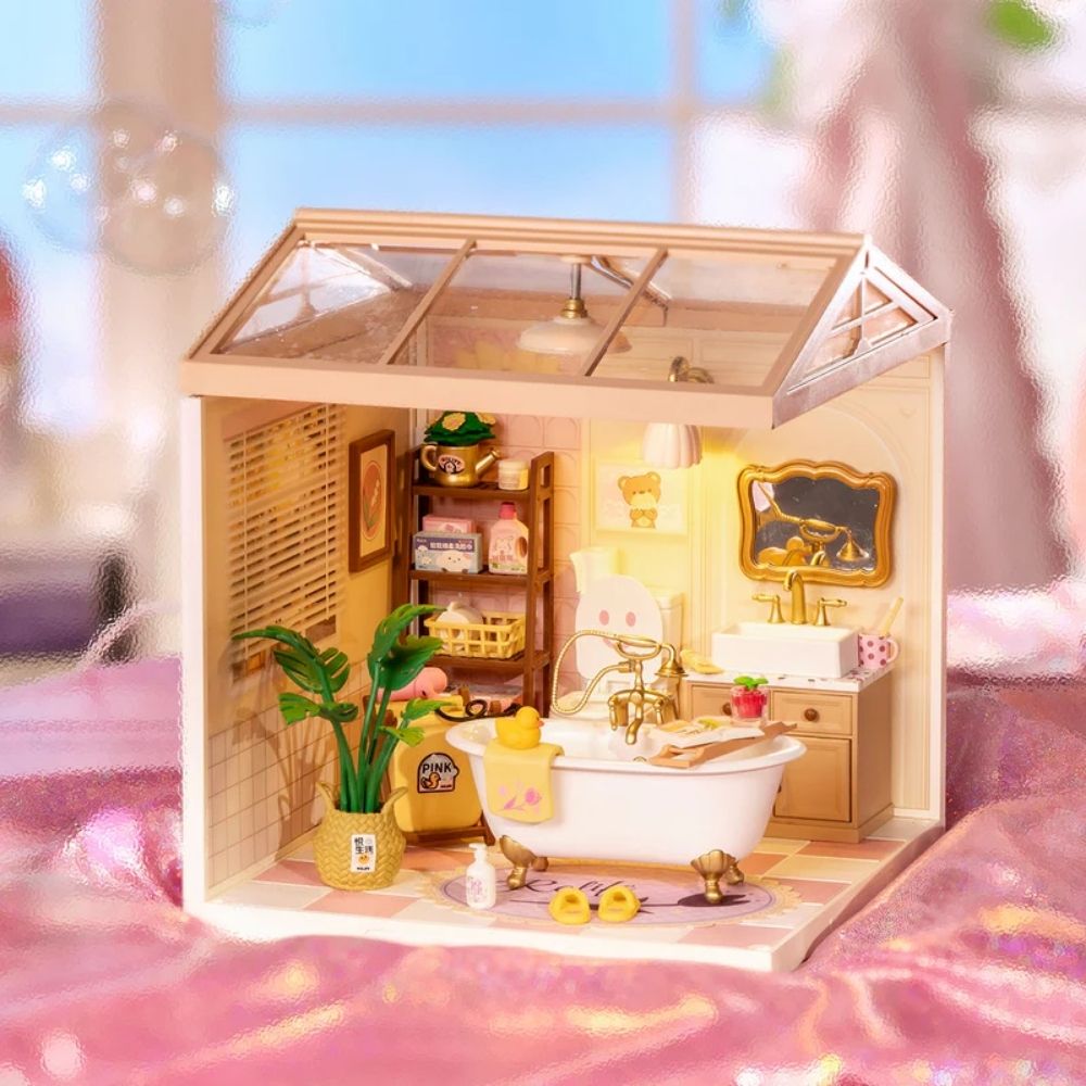 Miniaturhaus - Pop Badezimmer