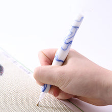 Laden Sie das Bild in den Galerie-Viewer, Premium-Stift Ergonomisch Diamond Painting Wellen Blau 5 Varianten
